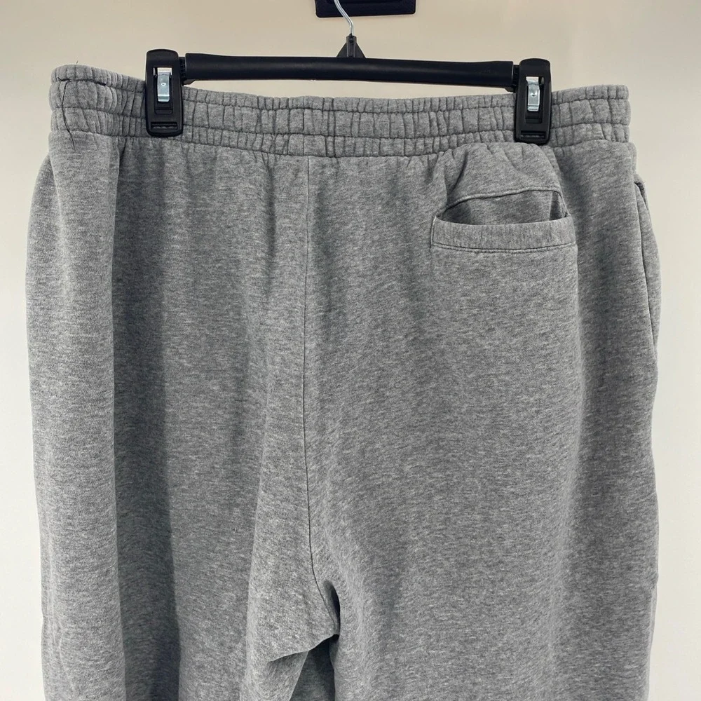 Jordan Sweatpants Mens XL Gray Nike Air Jumpman Fleece Joggers Athletic Pants